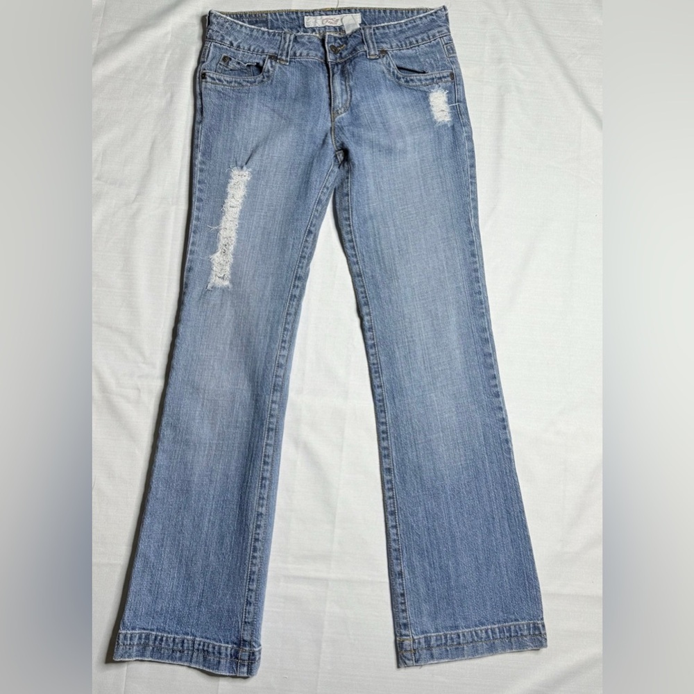 Oneill Y2K Low Rise Bootcut Distressed Jeans Women’s / Juniors   9/10 *Notes